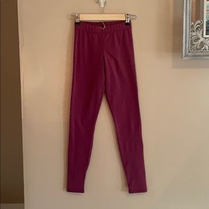 Blackmilk wine/berry leggings